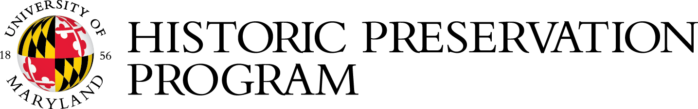 UMD Historic Preservation Program Logo